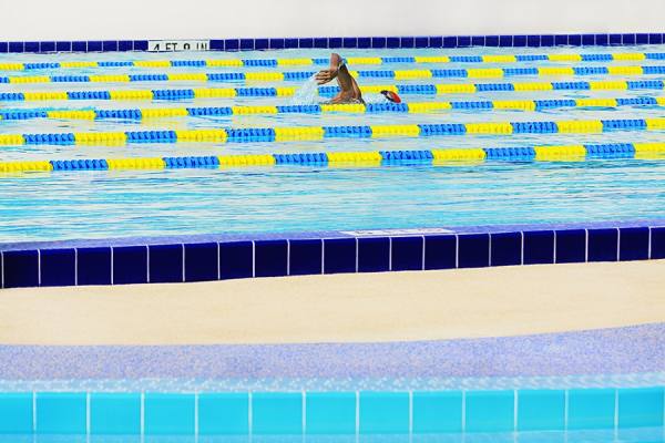 Photograph Mitchell Funk Swimmer 2 on One Eyeland
